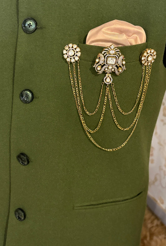 Raees Polki Brooch