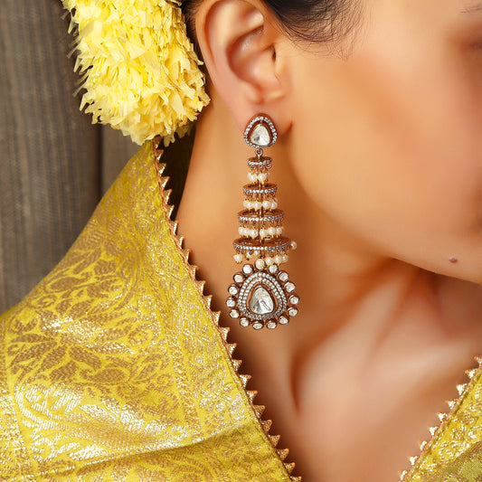 Noura Polki Earrings