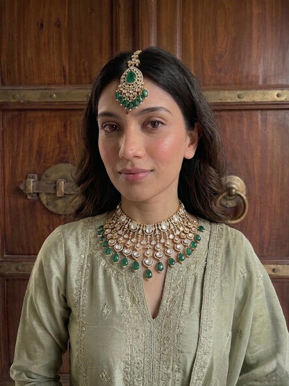 Noorani Polki Maangtikka