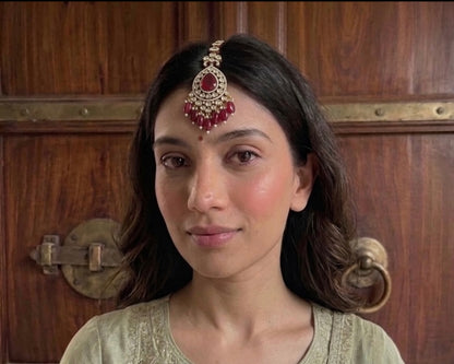 Noorani Maangtikka in Ruby