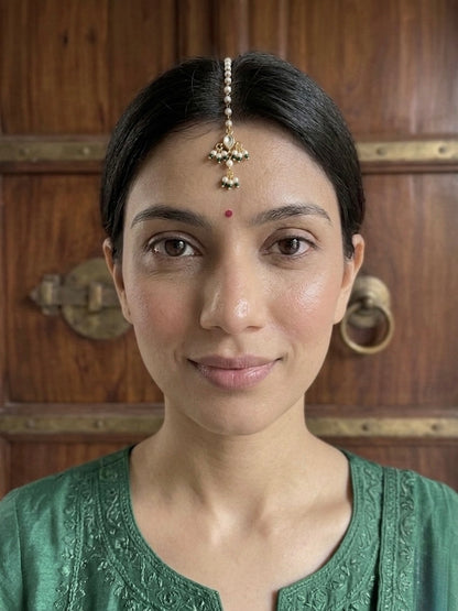 Lari Drop Kundan Tikka