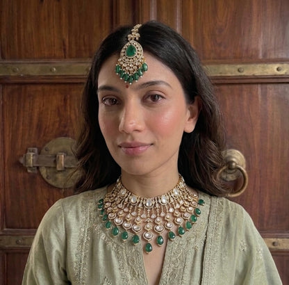 Noorani Polki Maangtikka