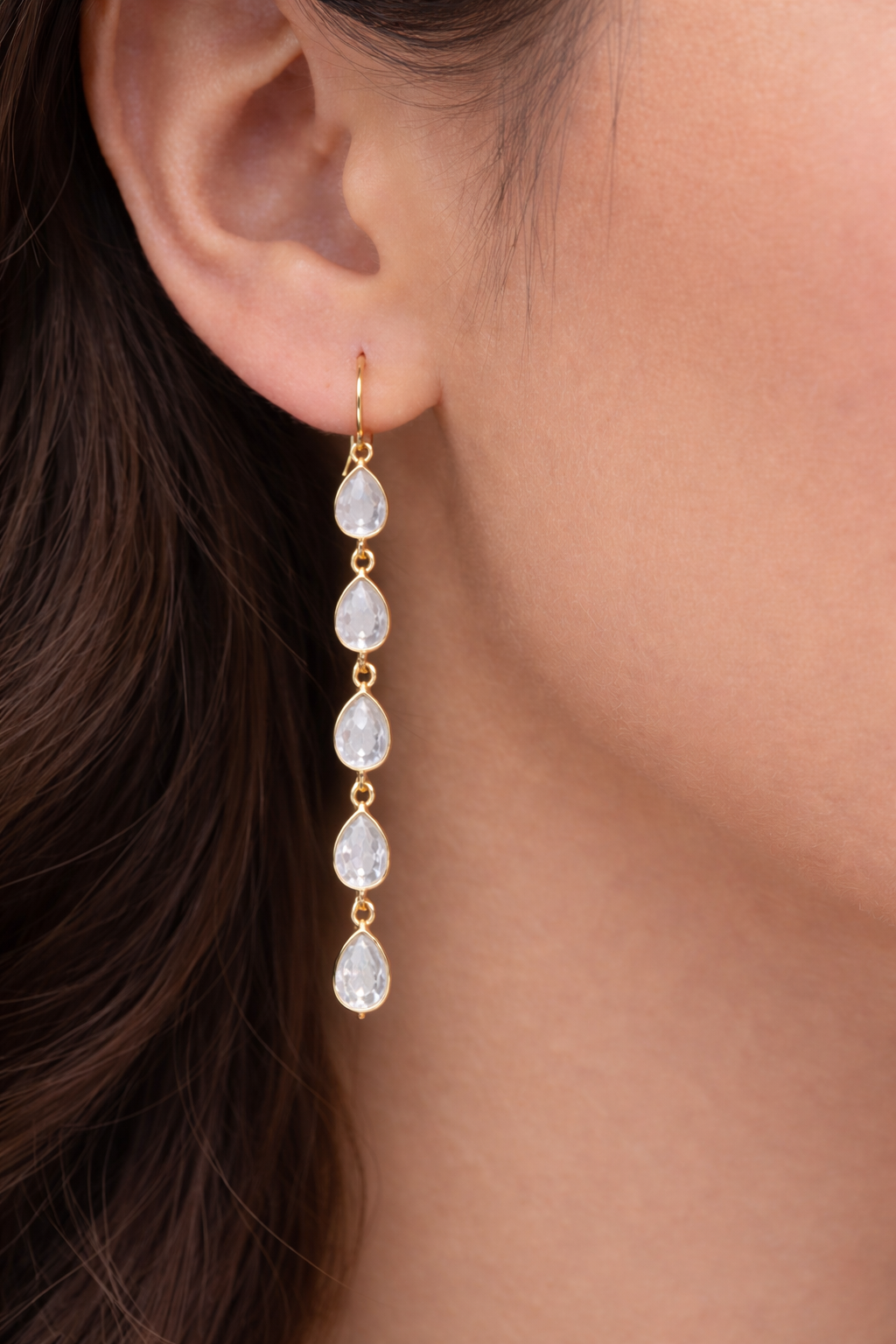 92.5 Silver Long  in MoonStone