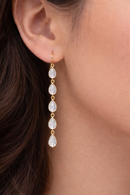 92.5 Silver Long  in MoonStone