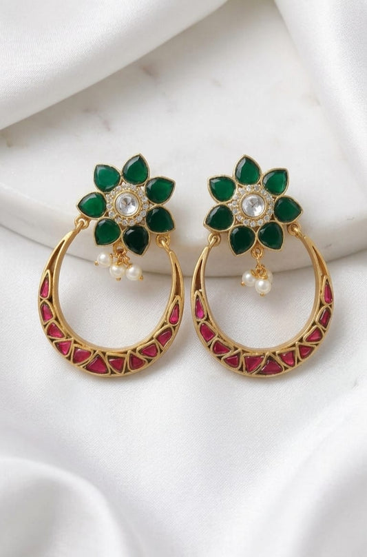 polki  earring for women 