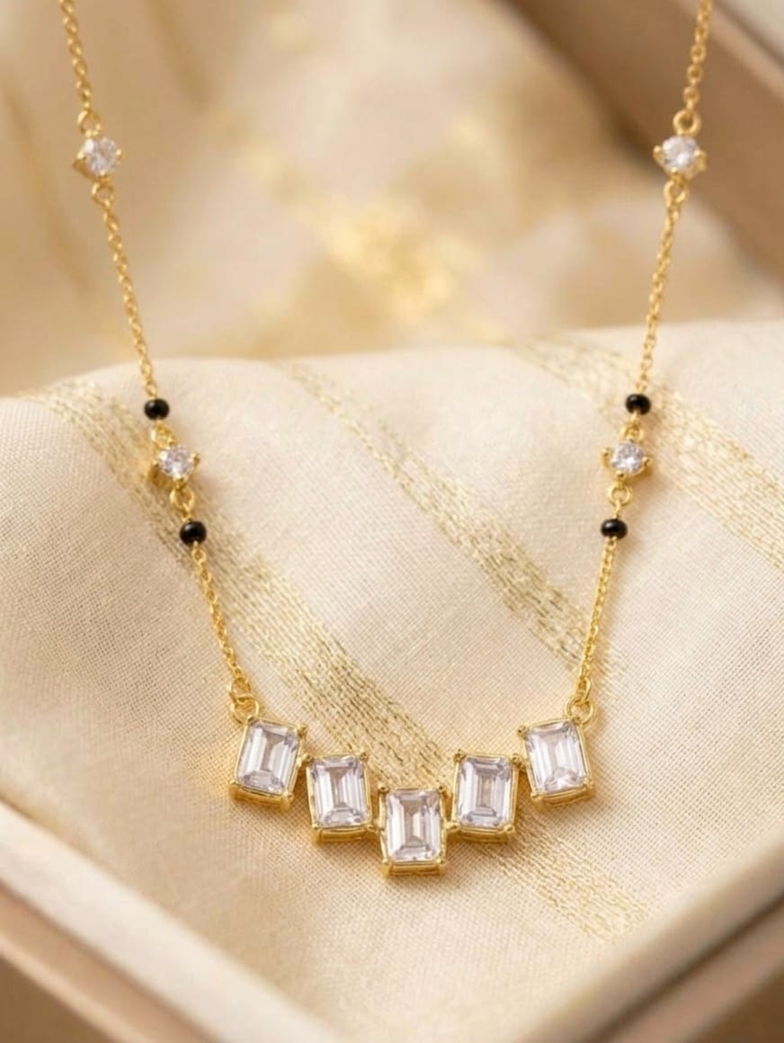 Mangalsutra designs in gold