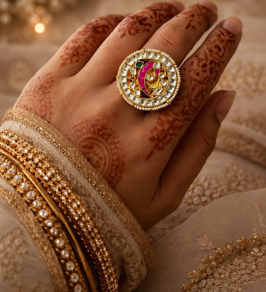 kundan ring