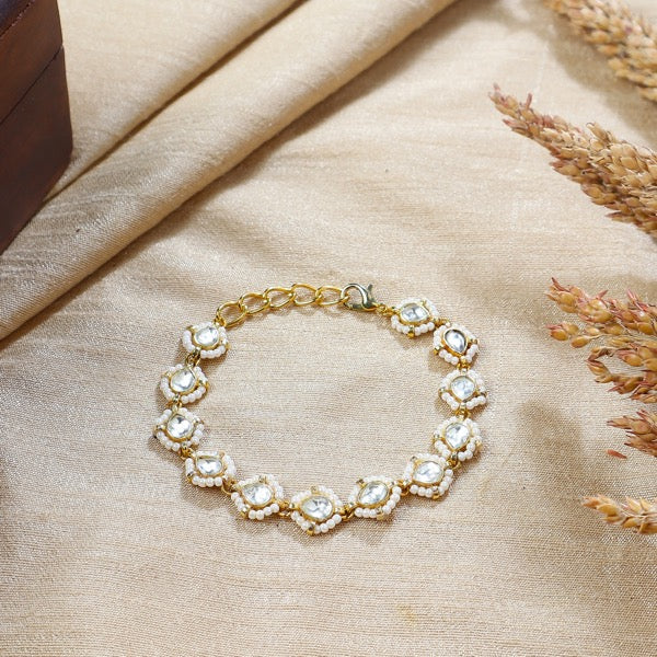 Navya Kundan Bracelet