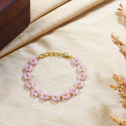 Stone Bracelet in Pink