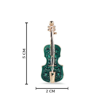 Violin in Green