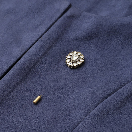 Polki Lapel Pin
