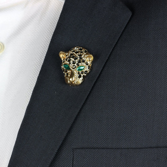 Jagaur in Emerald Doublet Stud