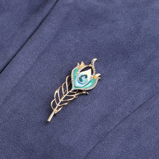 Pankh with White Polki