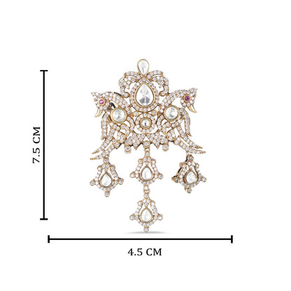 Royal Polki Brooch