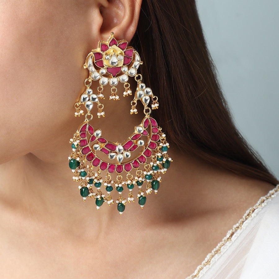 Mudrika Chandelier Earrings