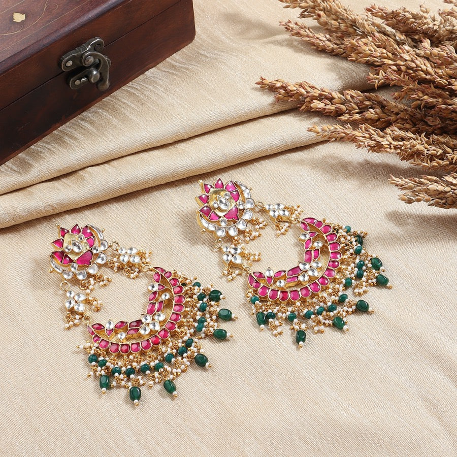 Mudrika Chandelier Earrings