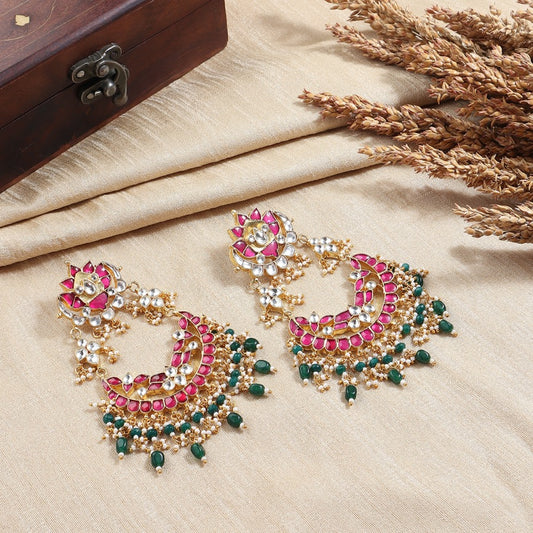 Mudrika Chandelier Earrings