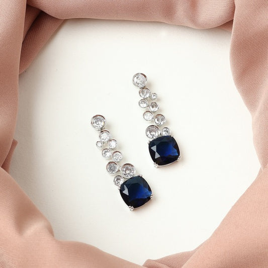 Lily Earrings in Blue