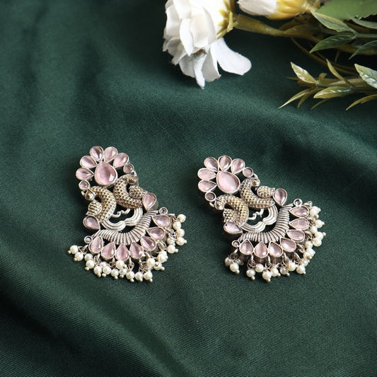 Sonalika Oxidised in Pink