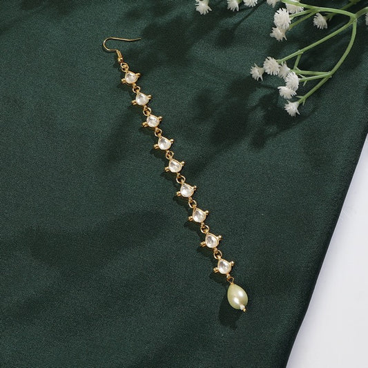 Vriddhi Kundan Pearl Tikka