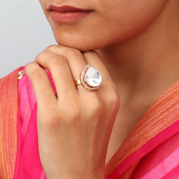 Inaya Polki Ring