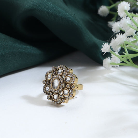 Kruti Polki Ring