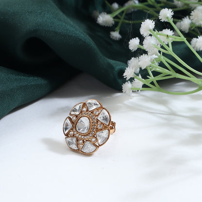 Ruvasa Polki Ring