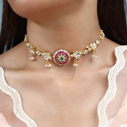 Sana Pachi Ruby Choker