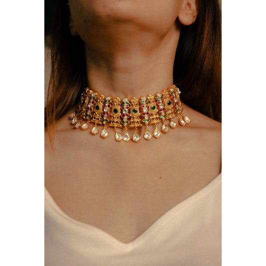 Huma Gold Plated Choker