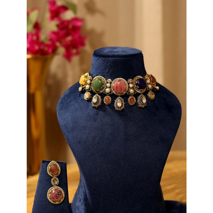 Vrushka Navratan Choker
