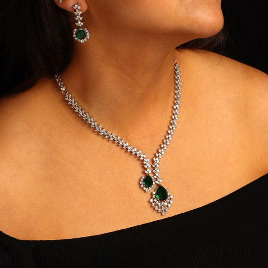 Nora AD Set in Sapphire Blue