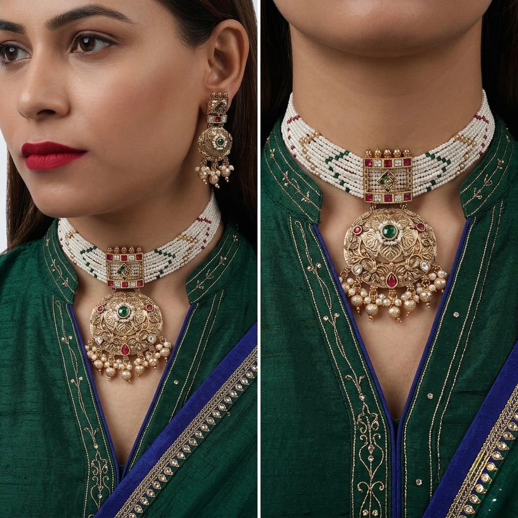 Gold Choker Necklace