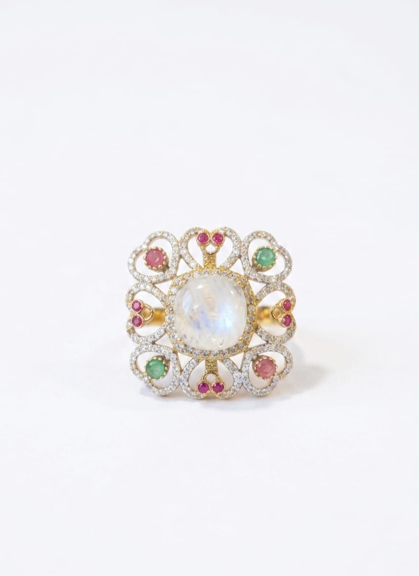 Ishani moissanite Ring