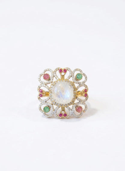 Ishani moissanite Ring