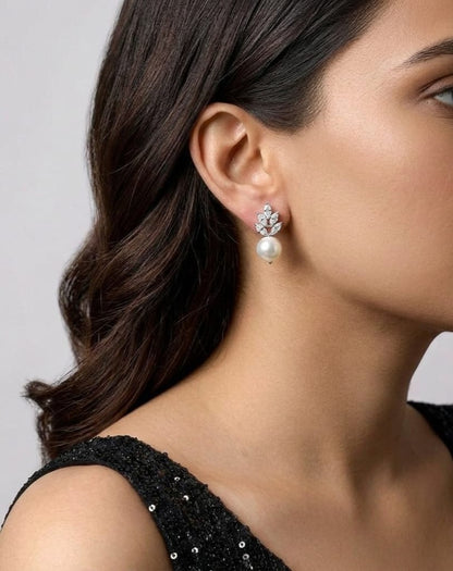 Kasturi Pearl Stud Earrings