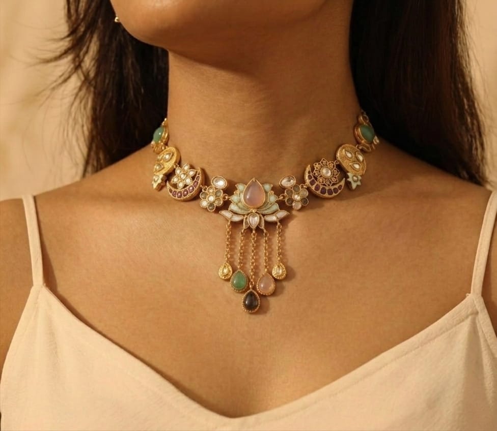 Kamala Pendant Necklace Set