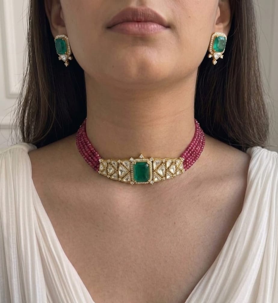 Kaveri Choker neck Set