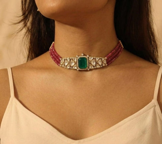 Kaveri Choker neck Set