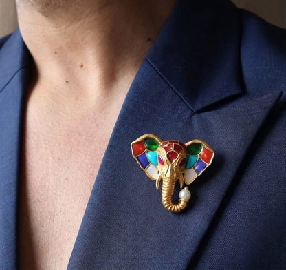 Gaja Brooch