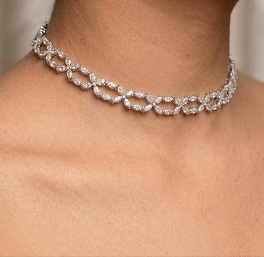 Ishaani AD Choker Necklace