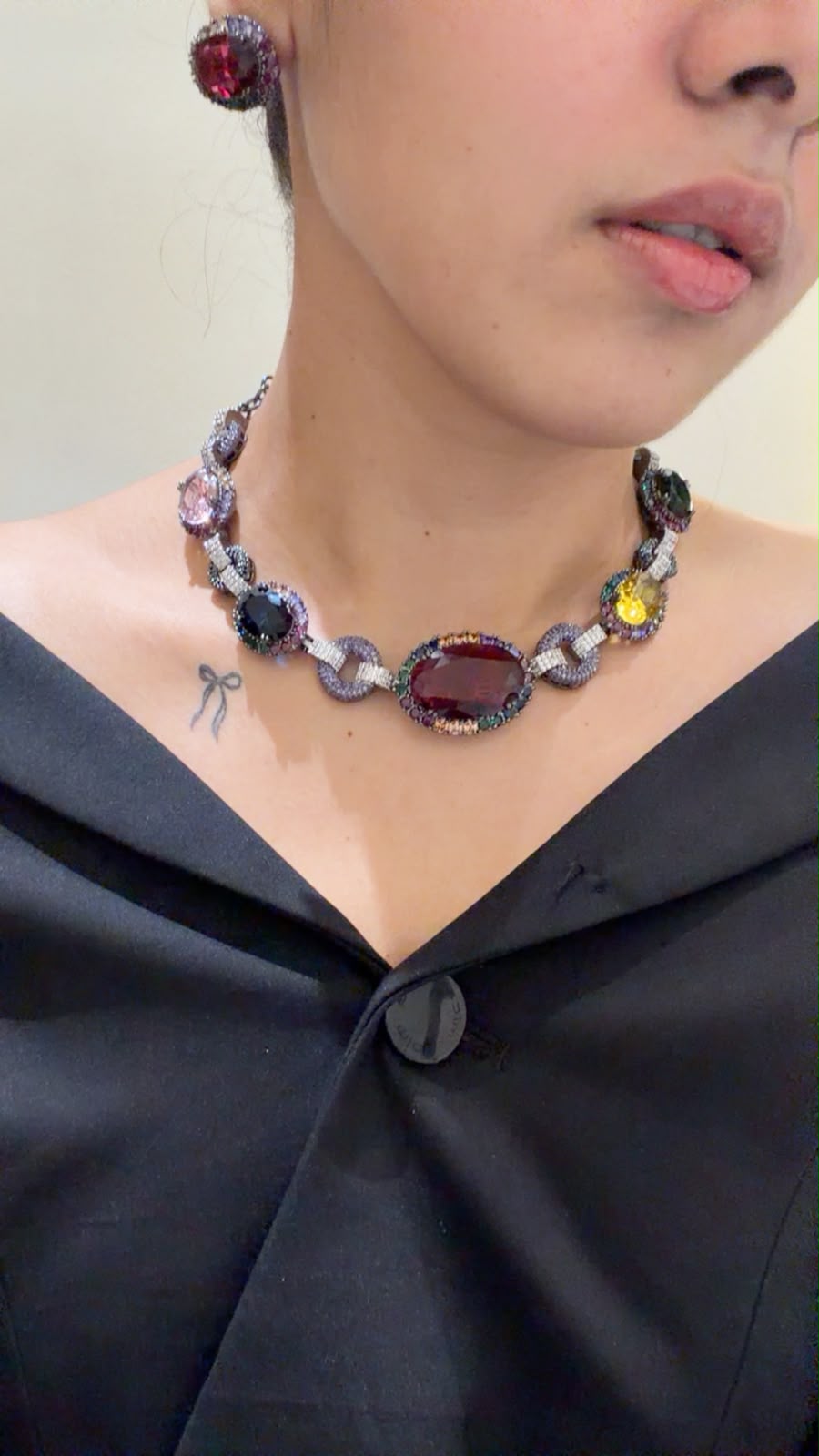 Rainbow Statement Neck Set