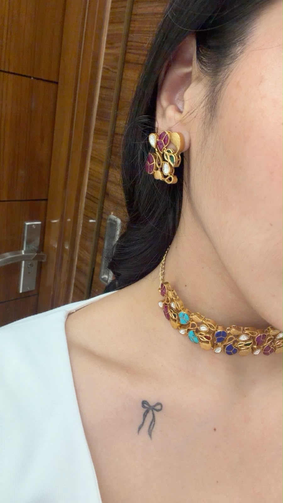 Mosaic Choker neck set