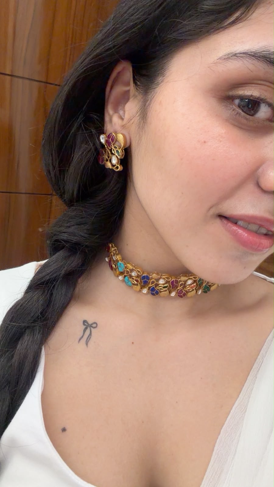 Mosaic Choker neck set