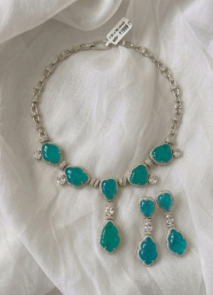 Turquoise Neck Set