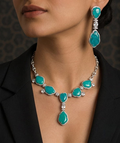 Turquoise Neck Set