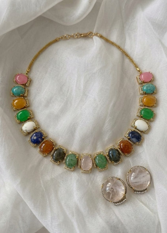 Navrang Choker Neck Set