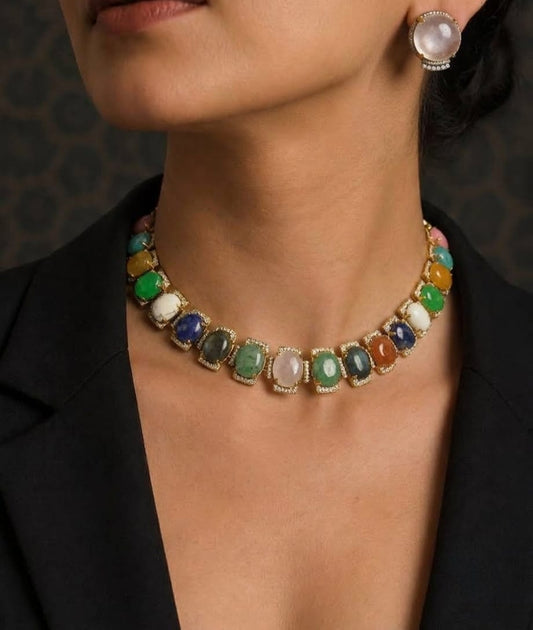 Navrang Choker Neck Set