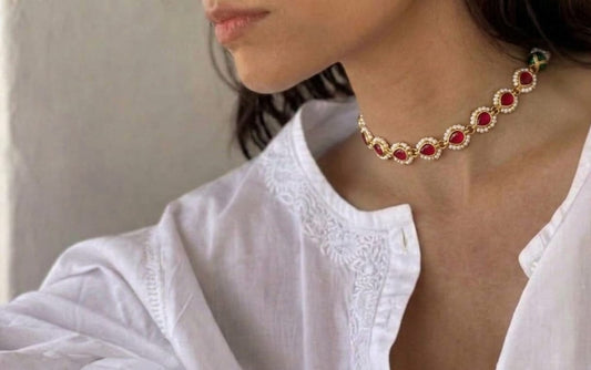 Lalima Pearl Choker