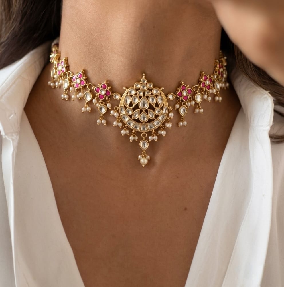 Gulabo Kundan Choker