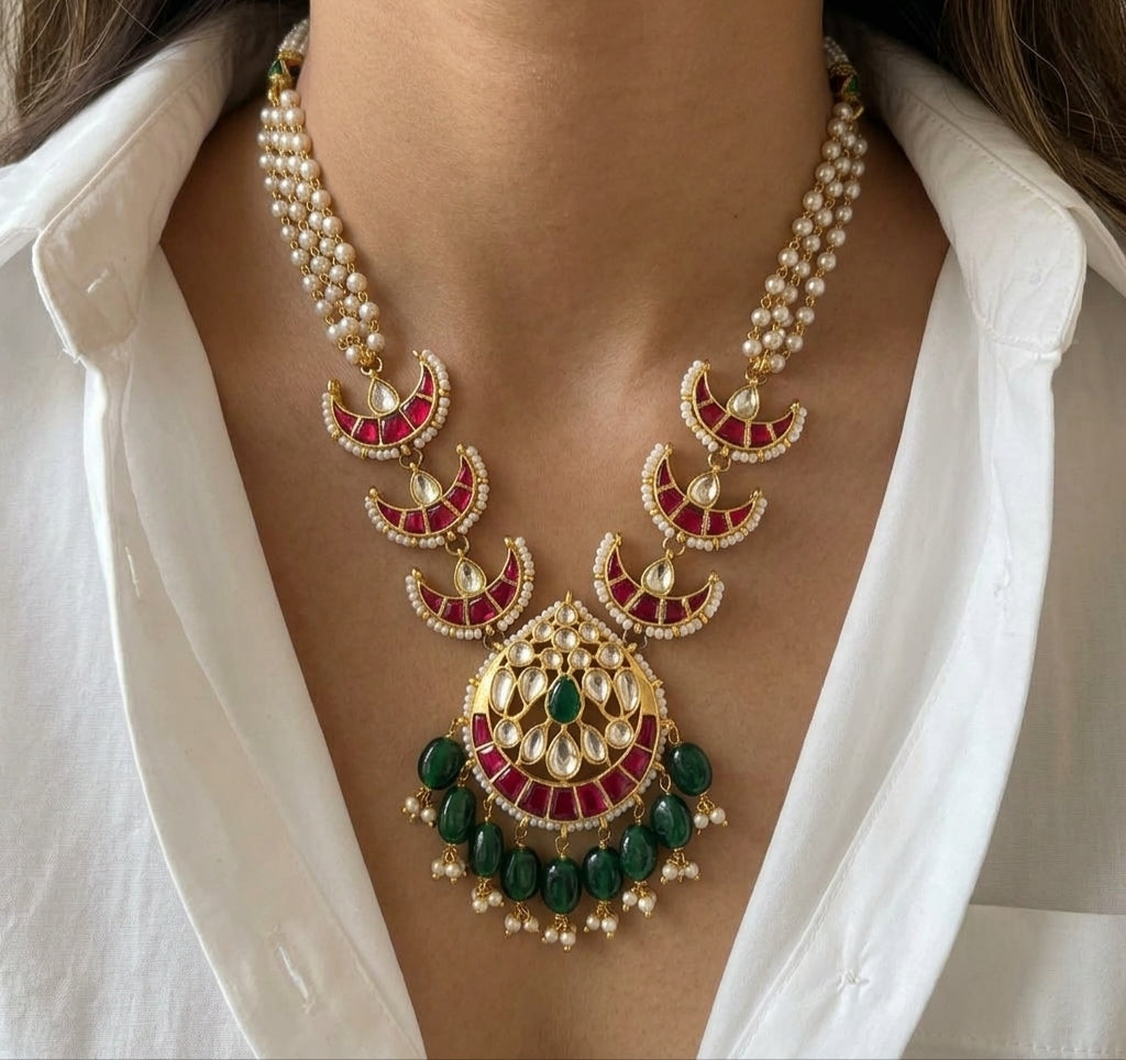 Mahi chand necklace